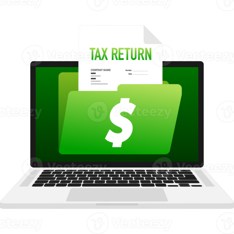 Flat icon. Tax return, great design for any purposes. File management. Business icon png