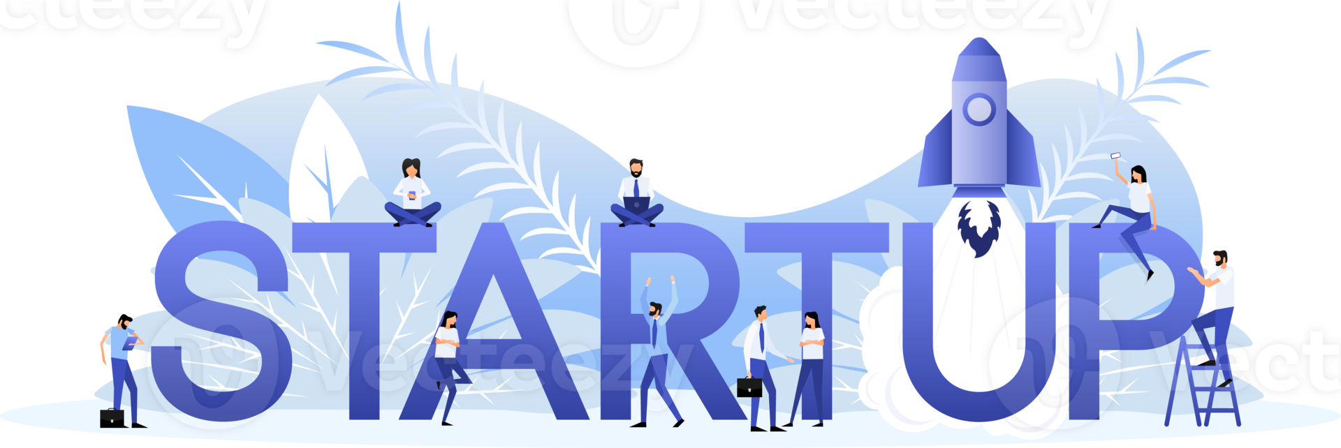 Start up and people png