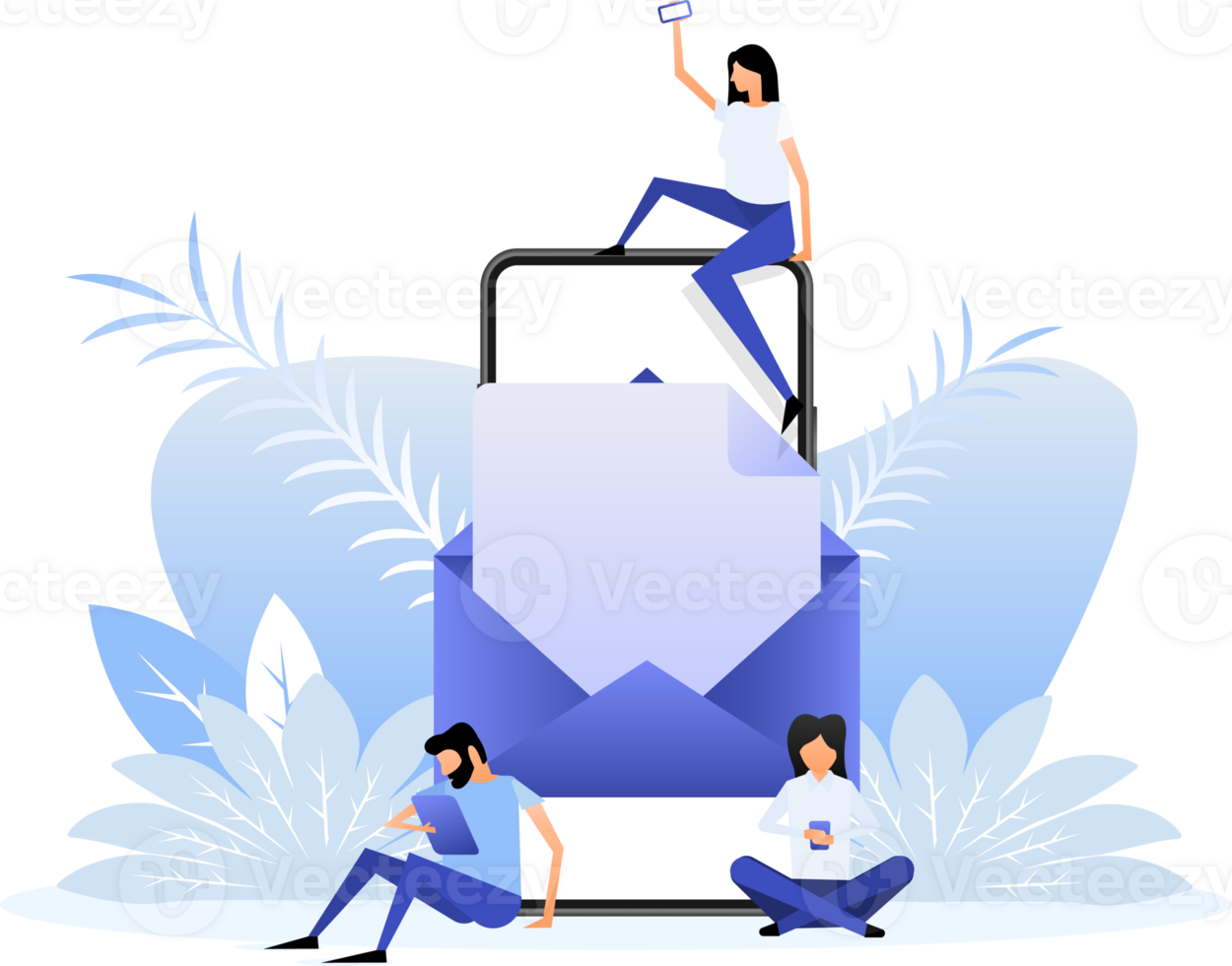 envelope and people png