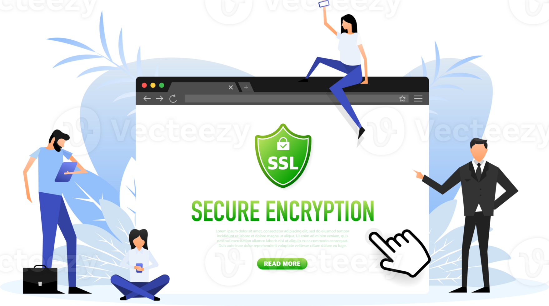 SSL secure encryption png