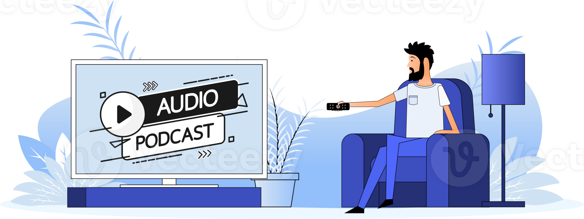 Man TV Audio podcast png