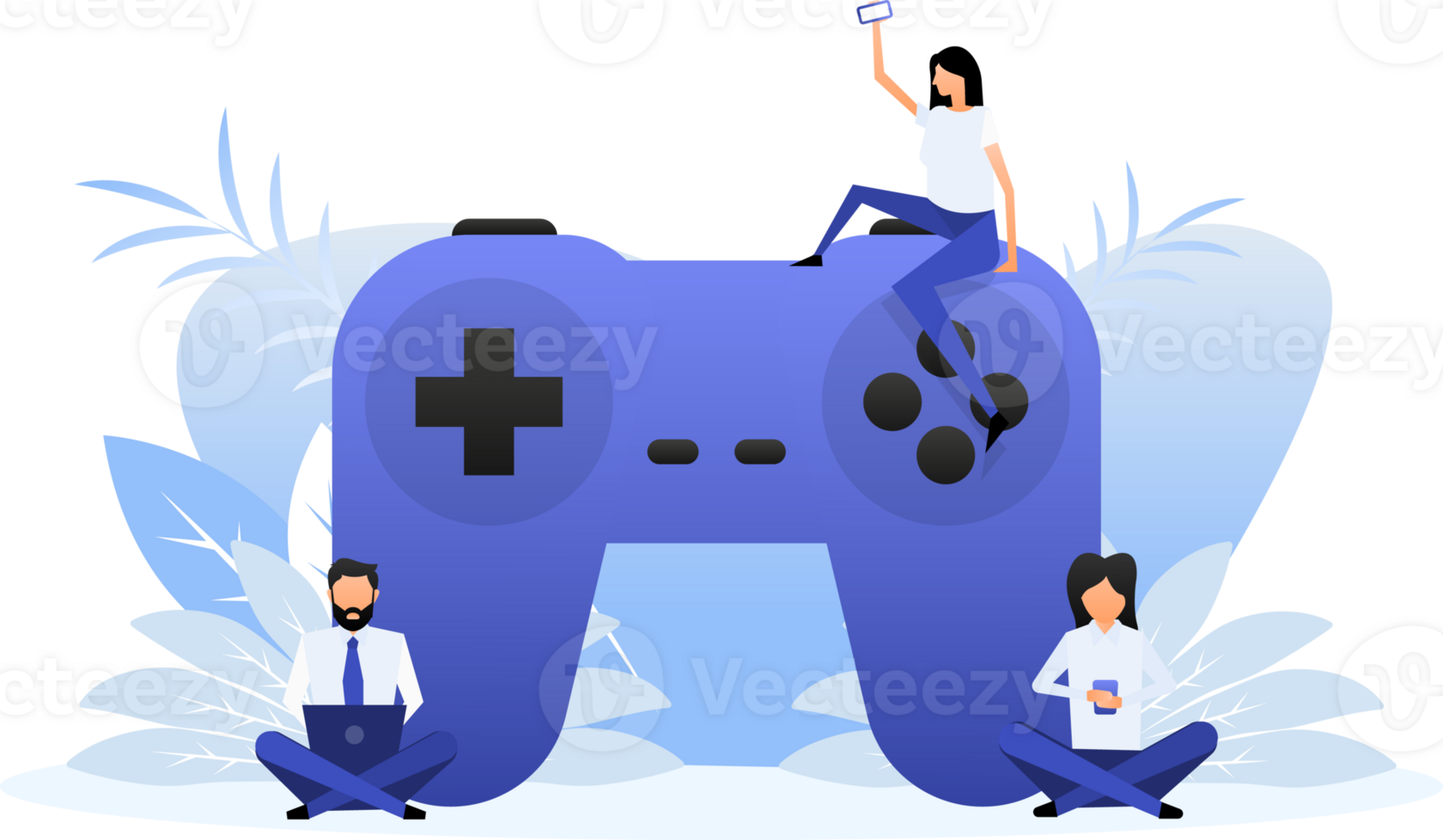 joystick and people for computer game png