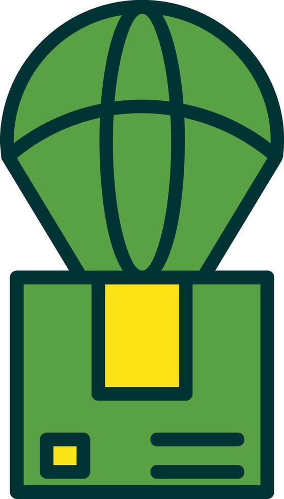 Dropshipper Filled Two Color Icon vector