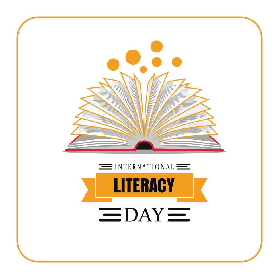 International Literacy Day, celebrated annually on 8 September, inspires creative designs. banners, posters, social media posts, backgrounds, templates, and postcards. vector