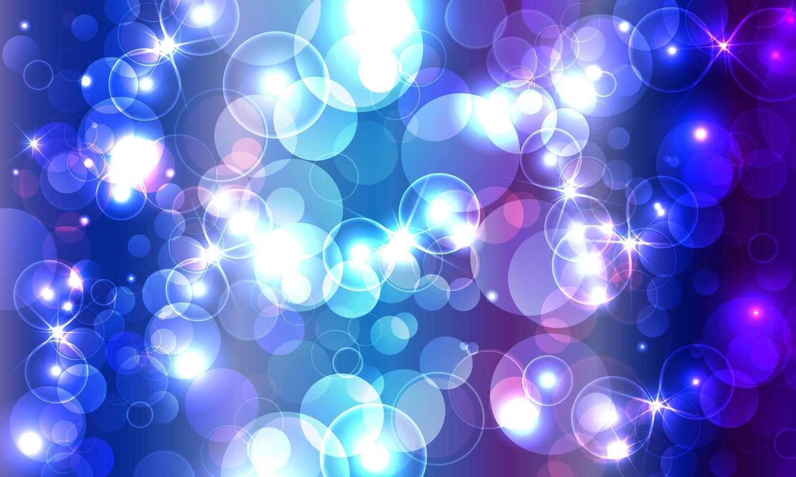 Abstract light bokeh background. colorful bright circle. beautiful shinning. vector