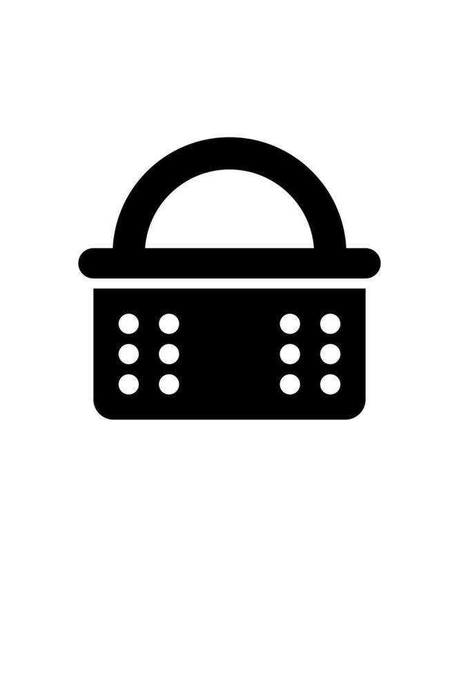 simple shopping cart icon for purchasing vector
