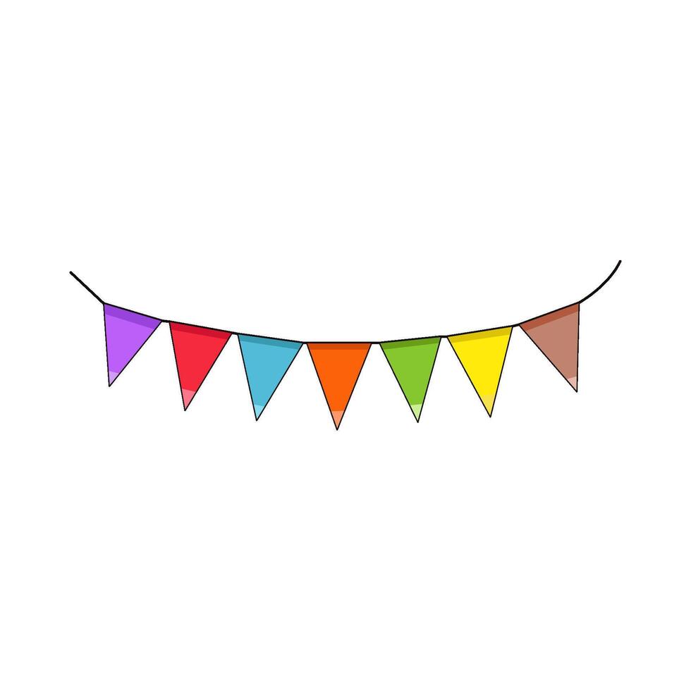 illustration of bunting vector