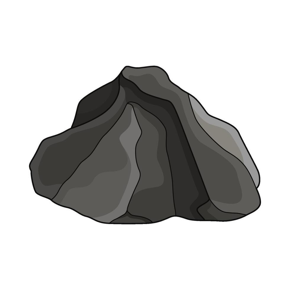 illustration of stone vector