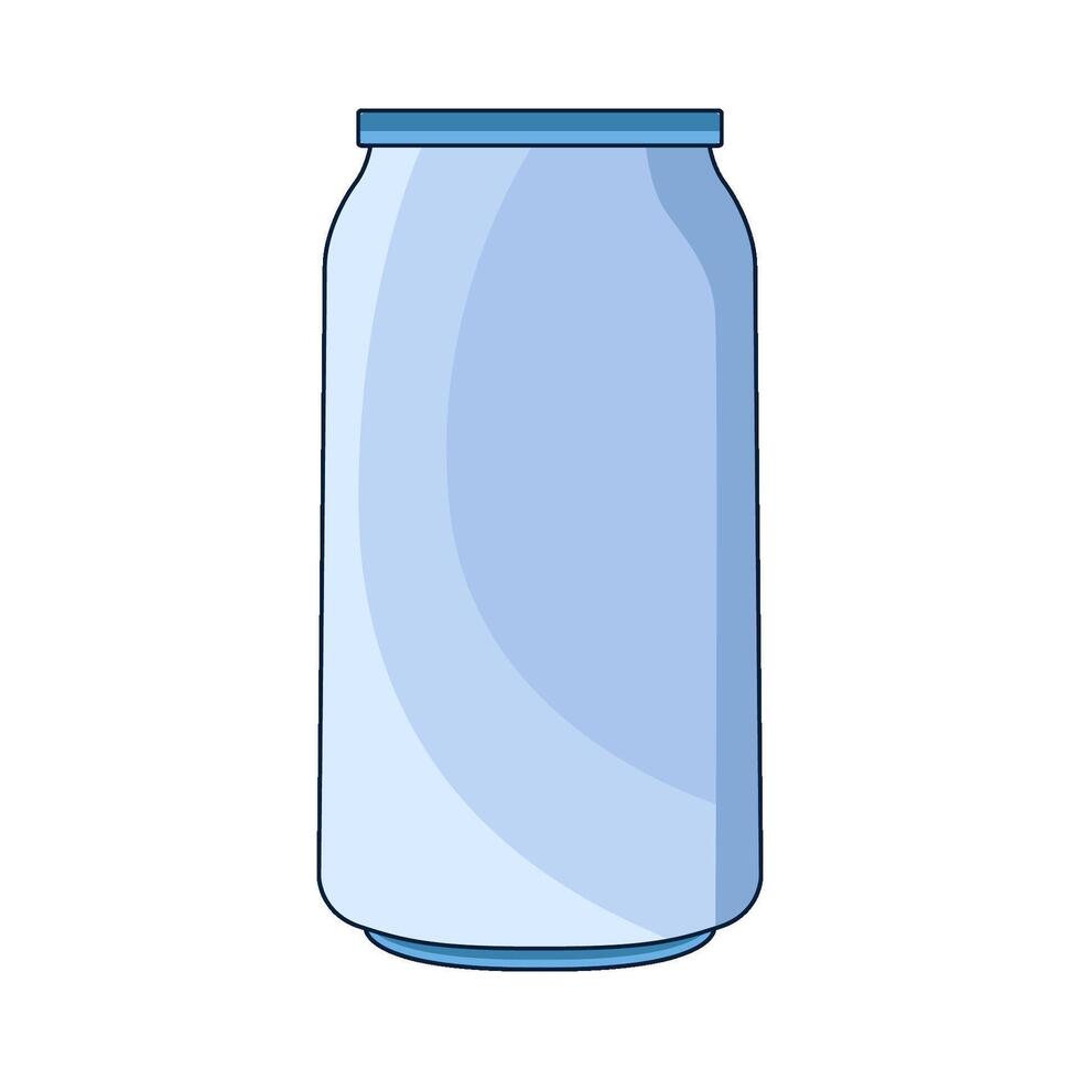 illustration of soda can vector