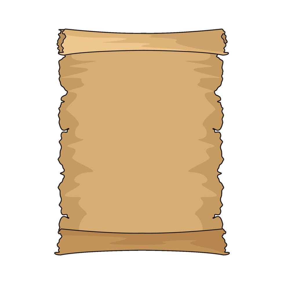 illustration of old paper vector