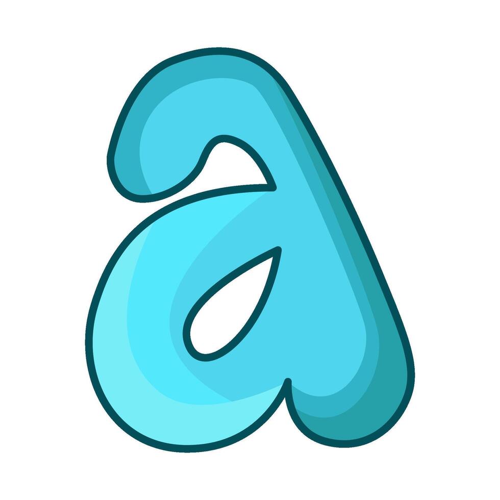illustration of Letter a vector