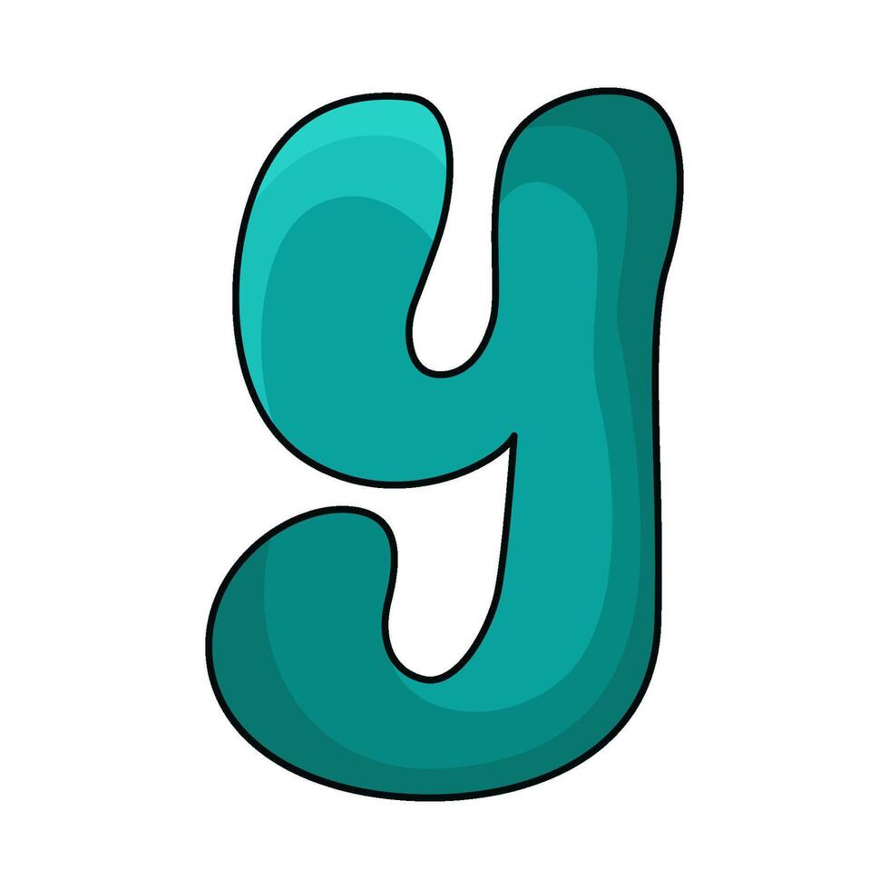 illustration of Letter y vector
