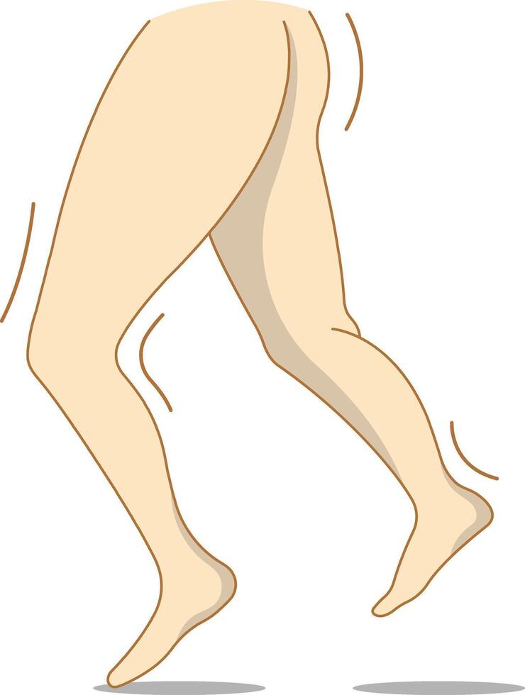 illustration of legs vector