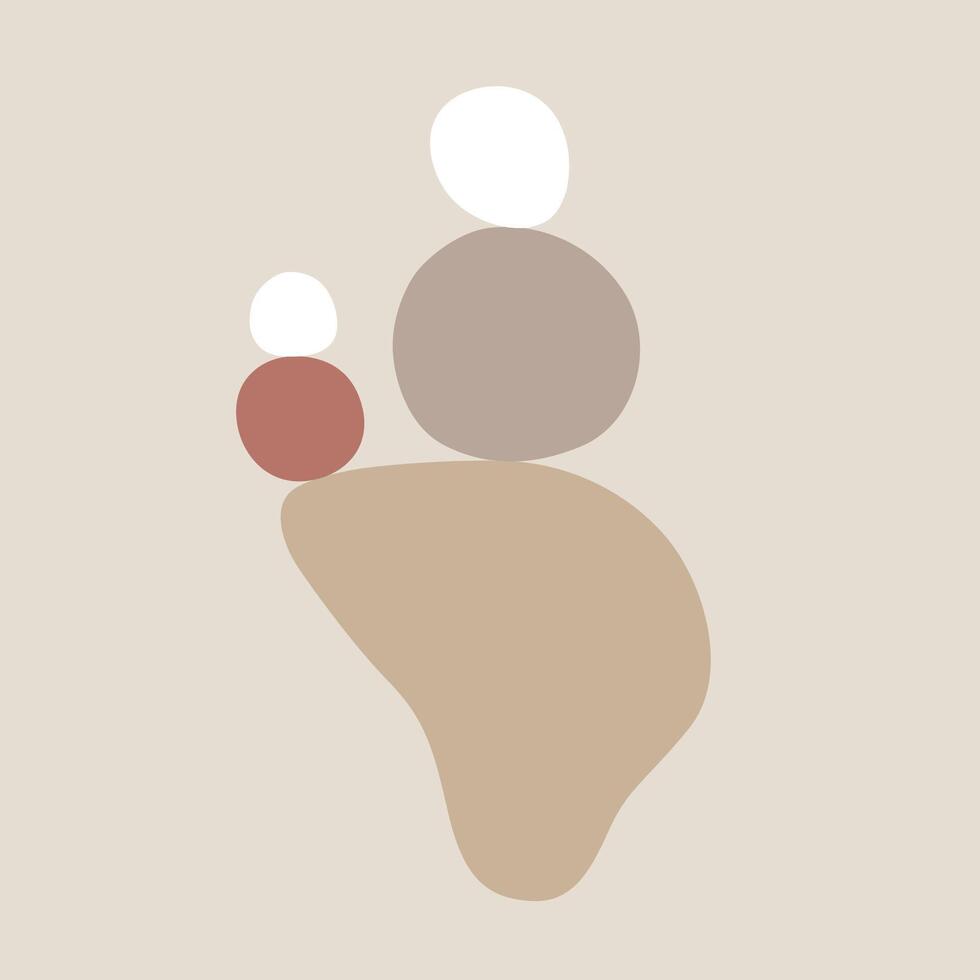 visual identity minimalist abstract plane composition vector