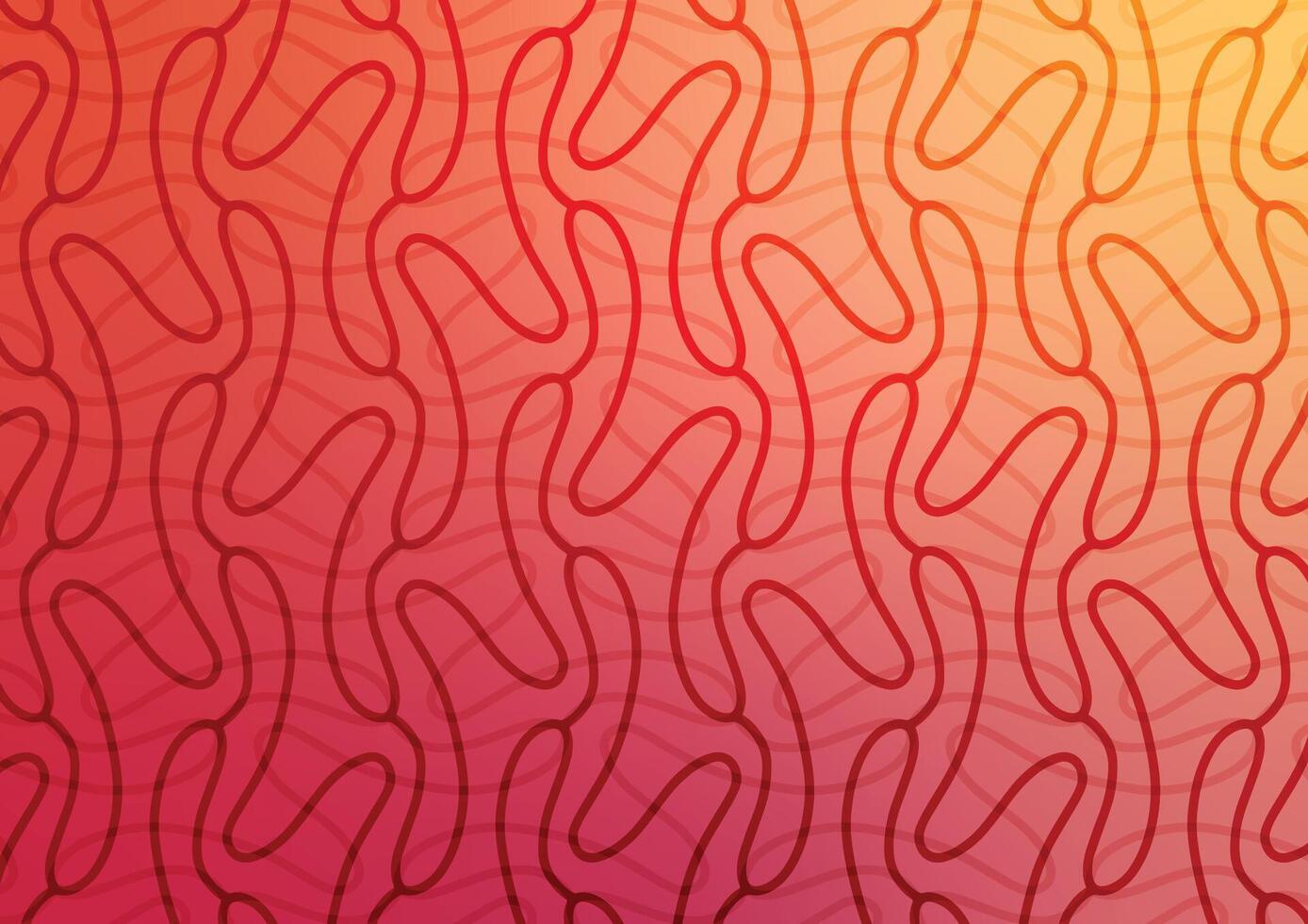 Abstract pattern gradient red line background vector