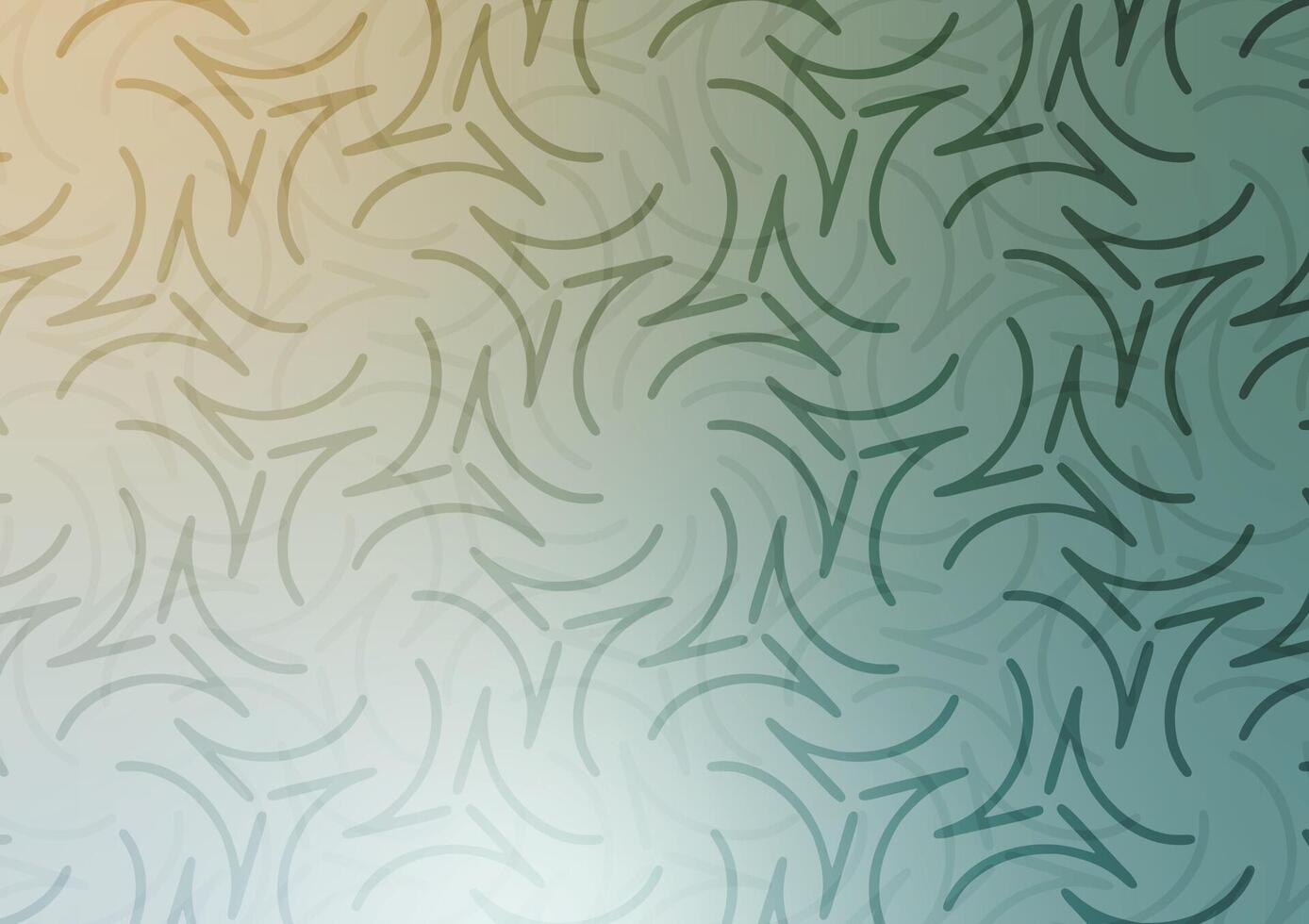 Pattern gradient green soft line presentation background vector