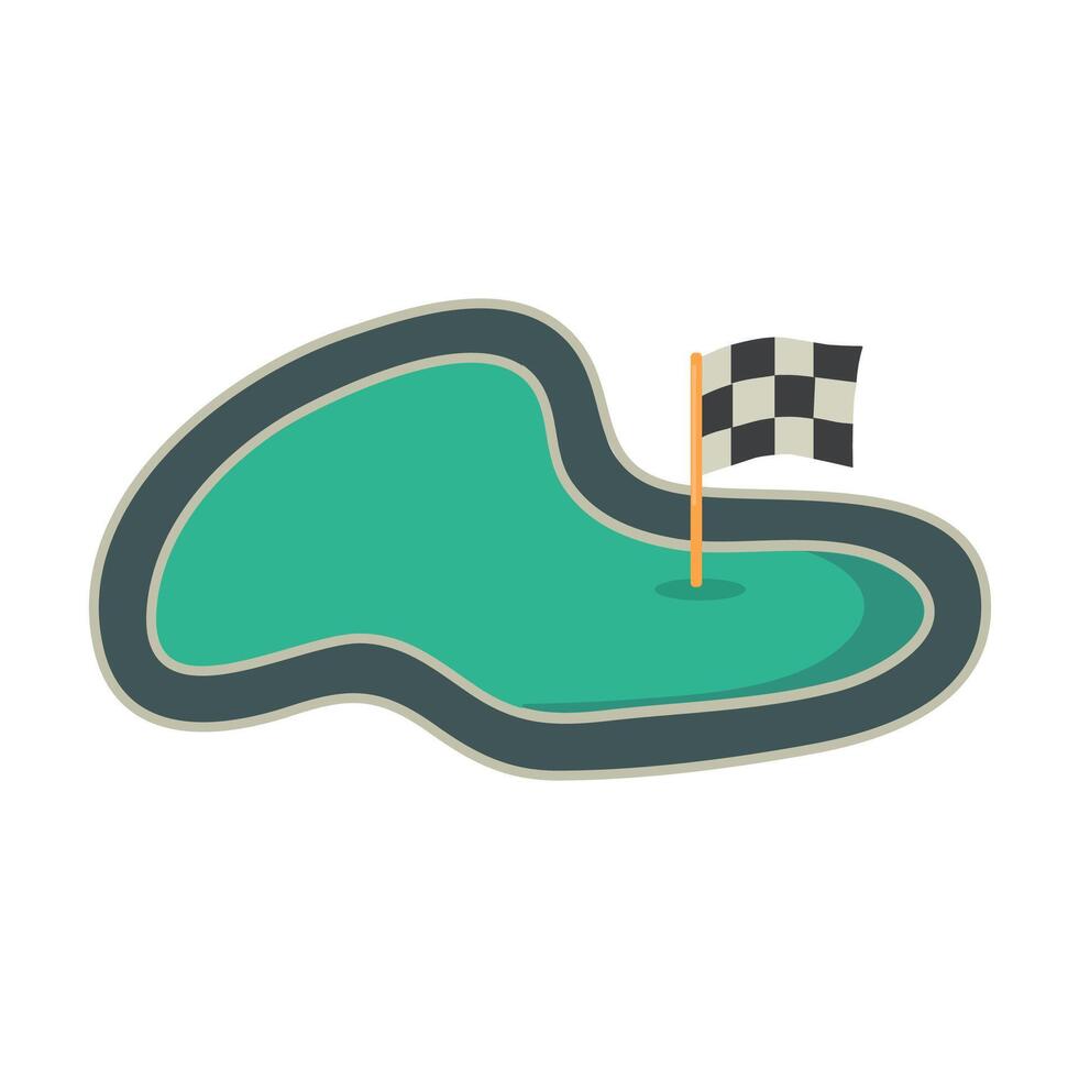 Race track icon clipart avatar logotype isolated illustration vector