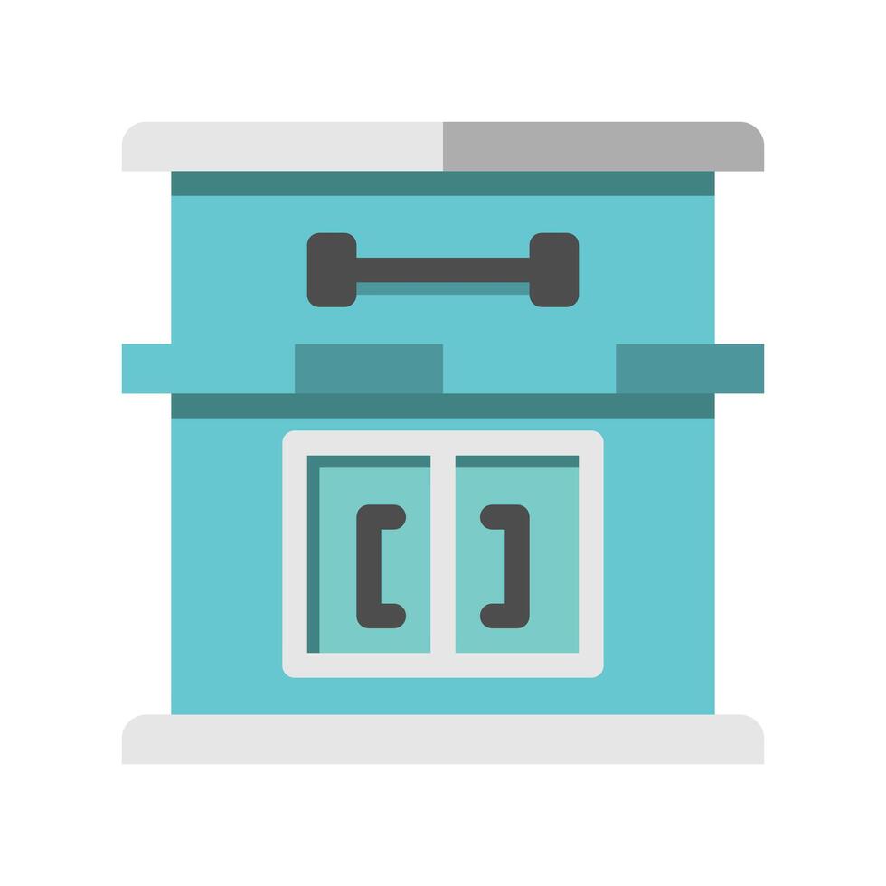 Fitness center with flat style icons. gym, sport, health. Can be used for websites, UI and mobile apps. illustration. vector