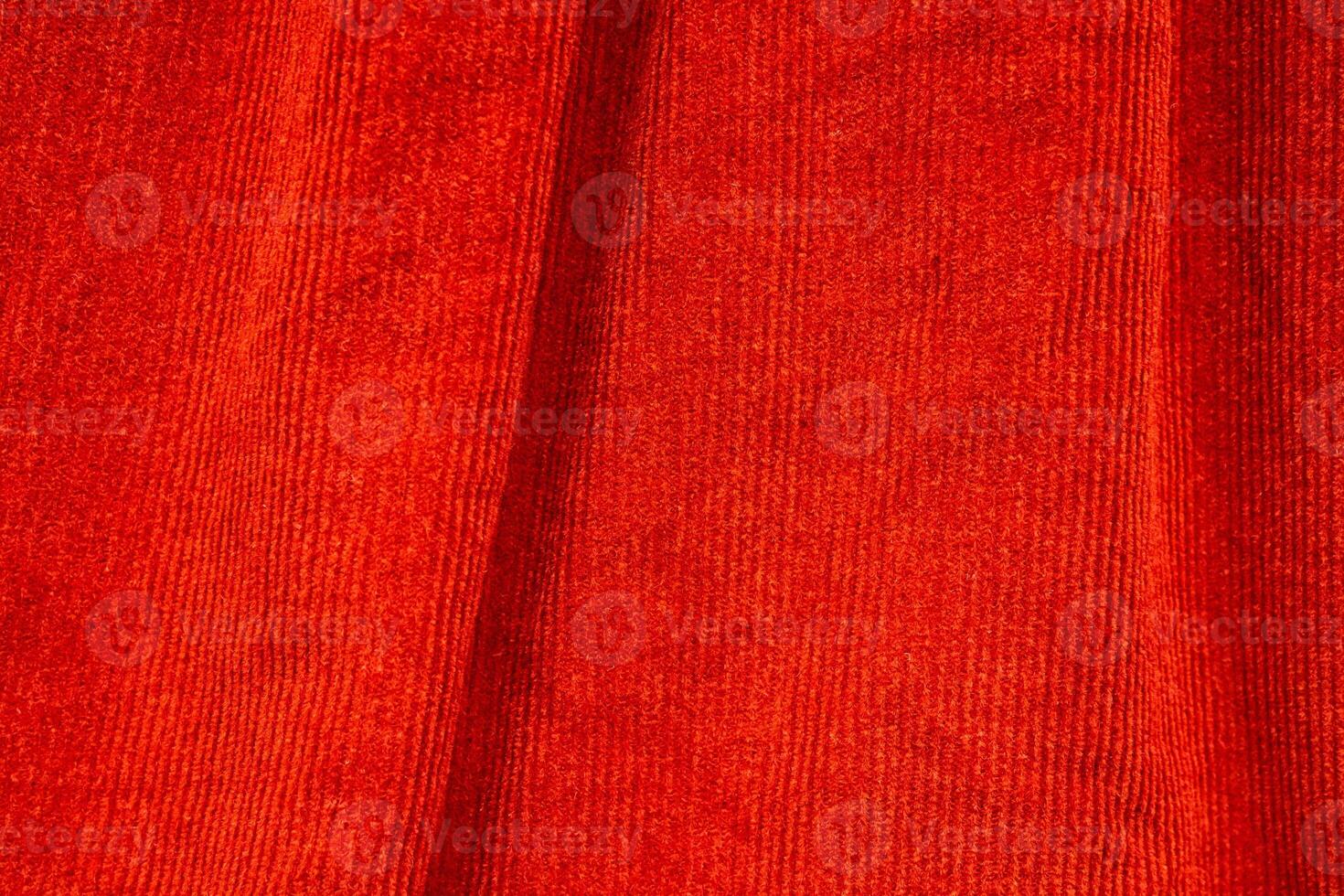 Red clothing fabric texture pattern background photo