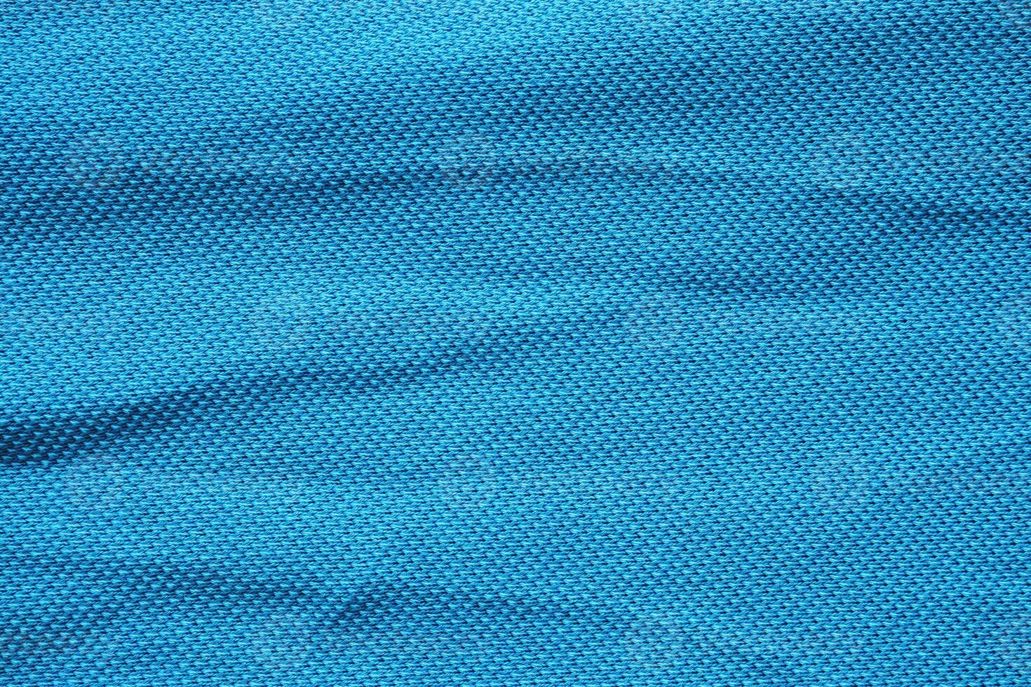 Abstract blue clothing fabric texture pattern background photo