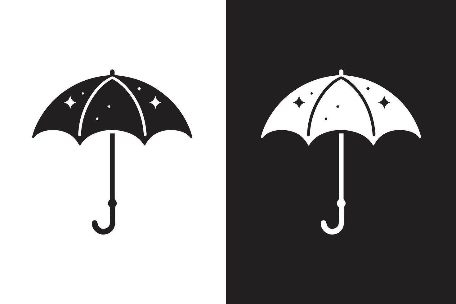 Umbrella Illustration Design vector