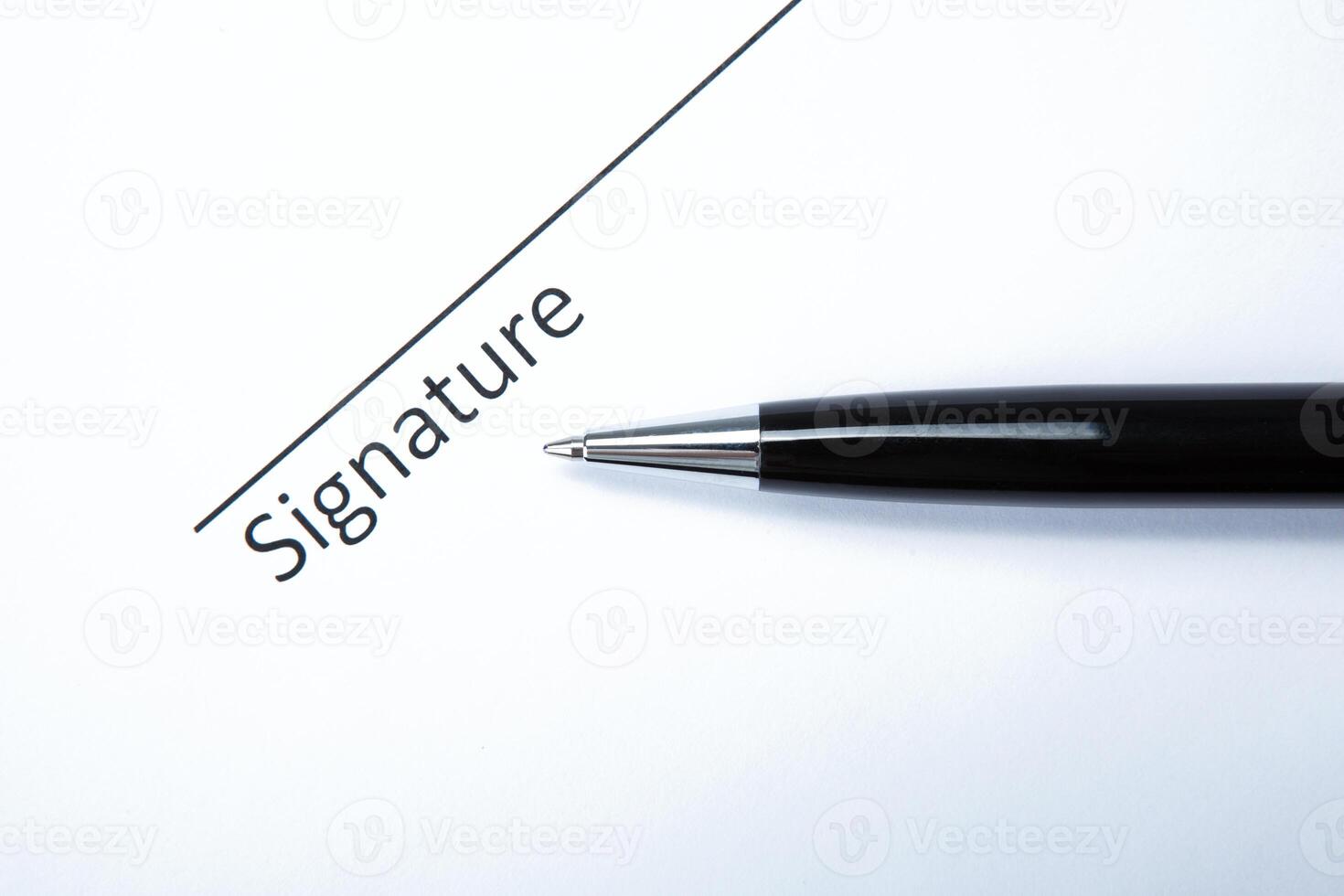 pen and signature photo