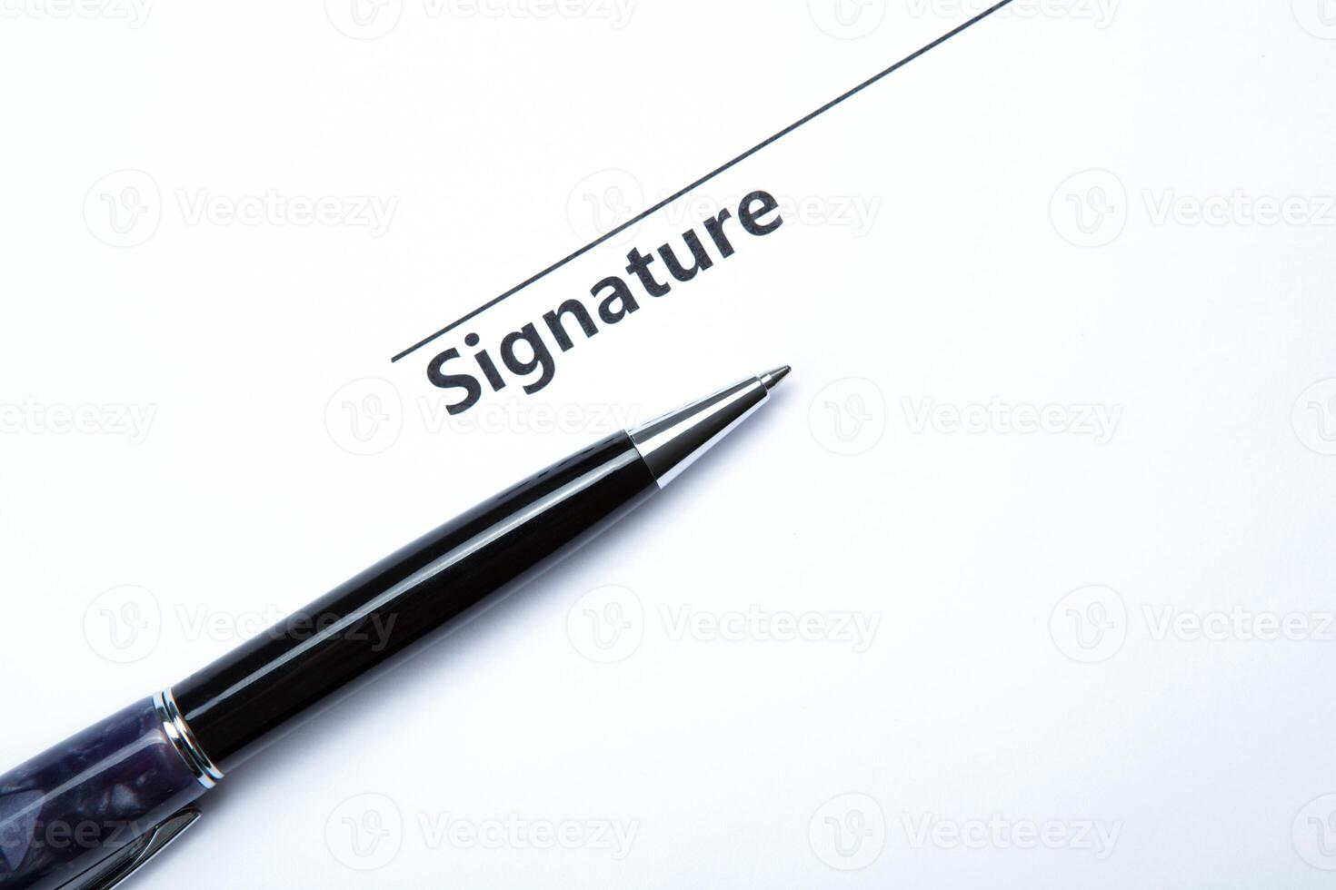 pen and signature photo