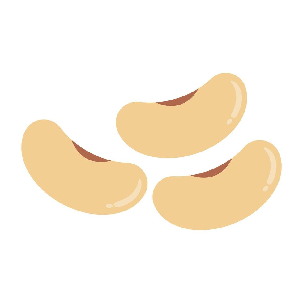 Soybeans icon. Legume icon. vector