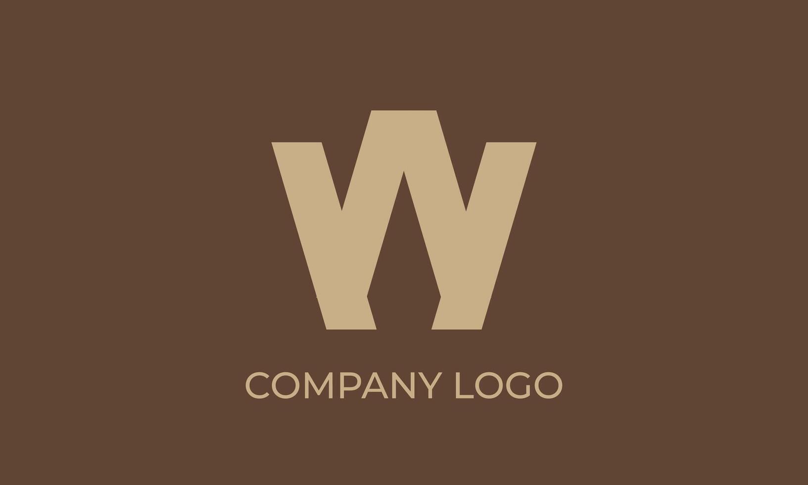 Elegant abstract w,creative Logo for your Business vector