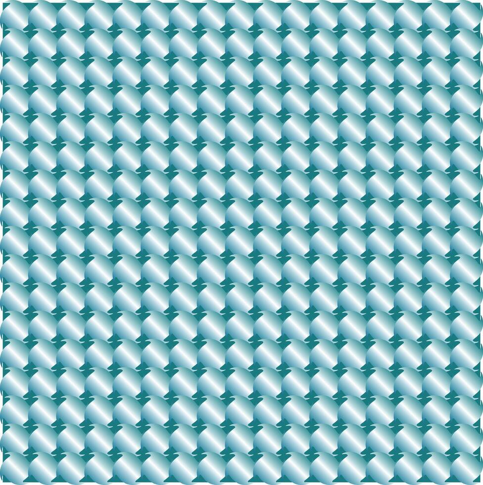 seamless pattern with shapes in green vector