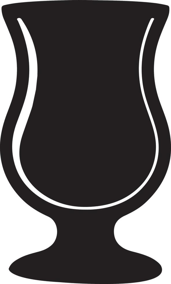 Stylish wine glass Design vector