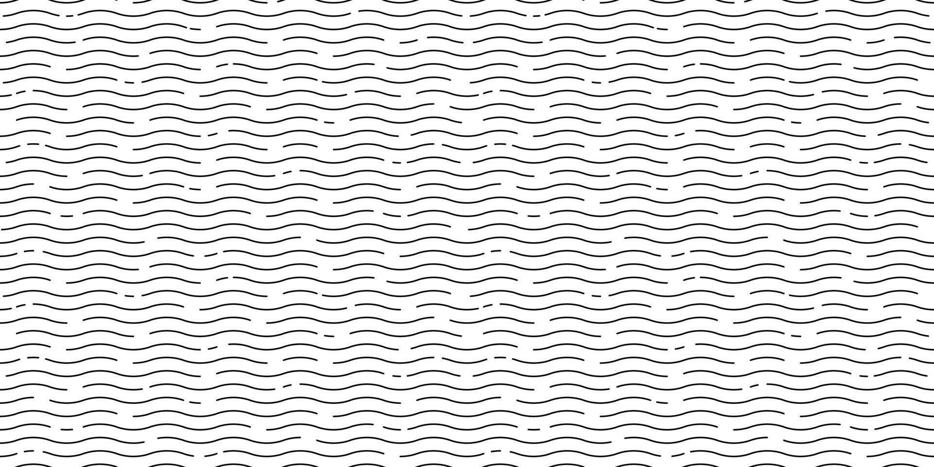 wave seamless pattern gift wrapping paper doodle tile background repeat wallpaper abstract isolated illustration design vector