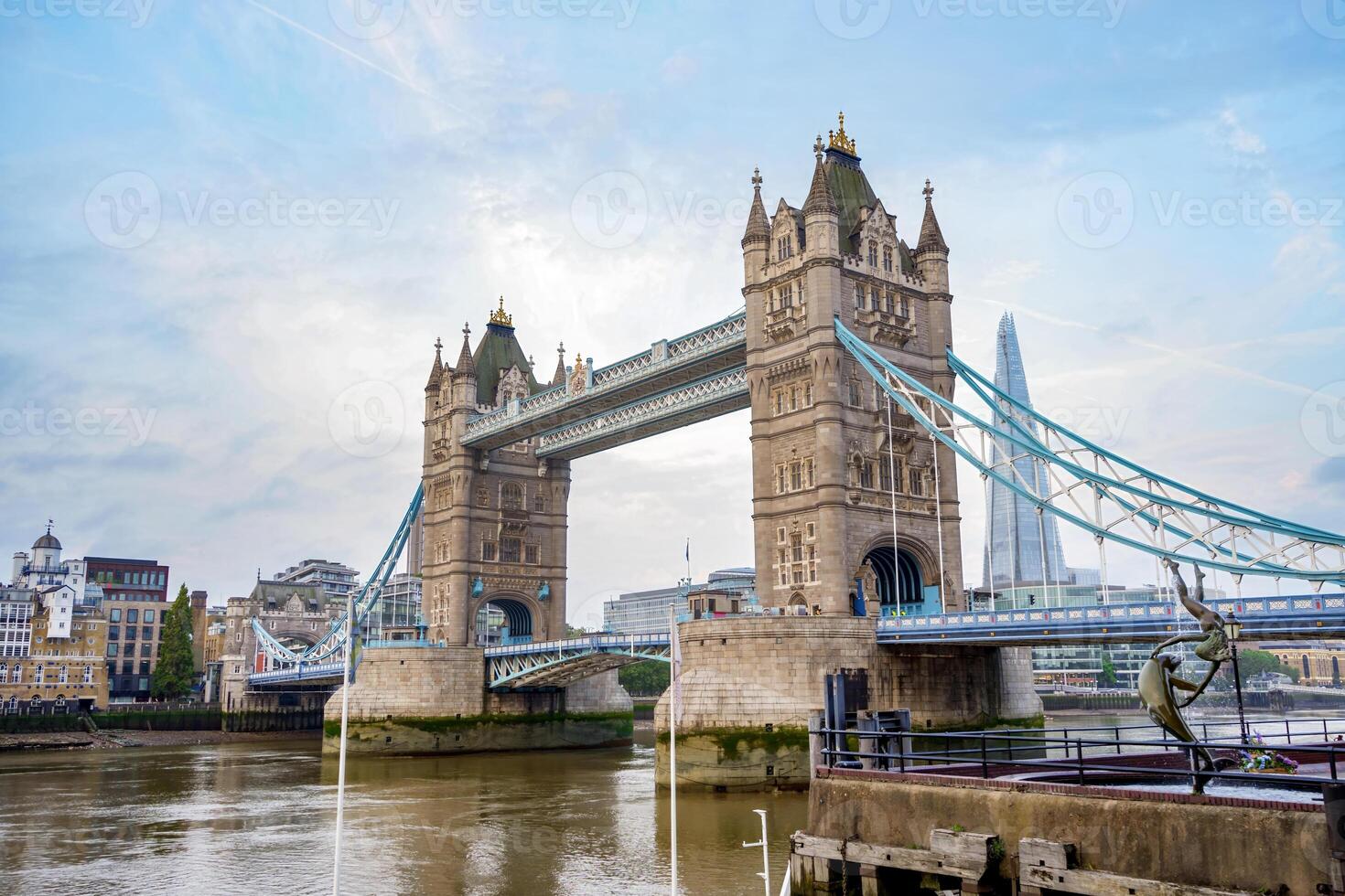 Tower Bridge in London. This is one of the oldest bridges and landmarks and a popular tourist attraction in UK photo
