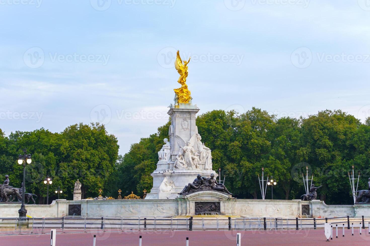 Queen Victoria monument near Buckingham palace in London, England photo
