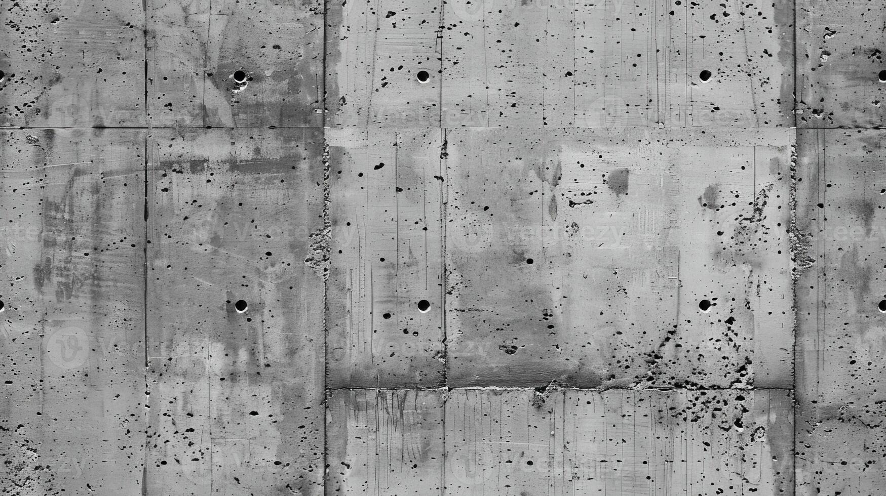 Concrete texture. Rough dirty surface. Blank stone material. grey cement background. Cracked damaged plaster. Scratched structure backdrop. Rock wall pattern photo