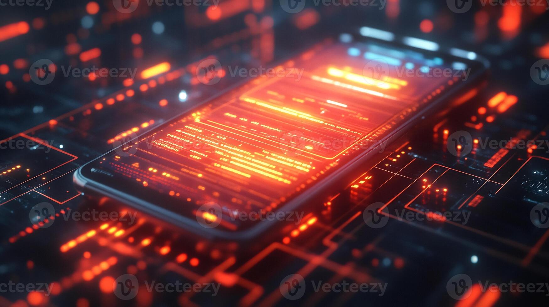 Online banking transaction a glowing smartphone featuring digital currencies tech icons and a dynamic futuristic economy theme Modern financial innovation in ecommerce photo
