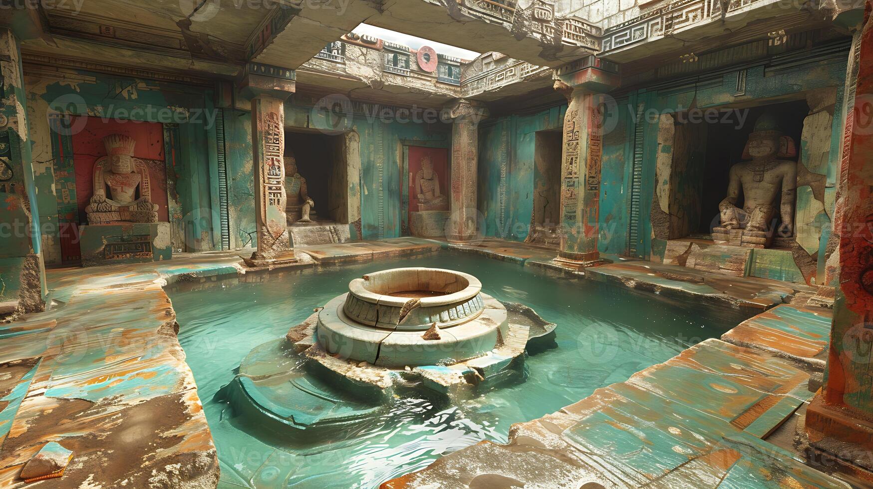 Interactive 3D model of the Coricancha using laser scanning and photogrammetry allowing users to explore the ancient temple in immersive detail from the comfort of their own home photo
