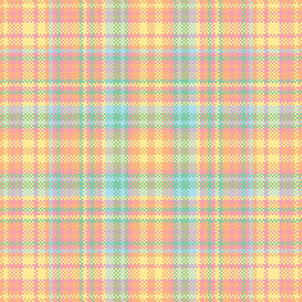 Tartan plaid pattern seamless. Print fabric texture. Check background. vector