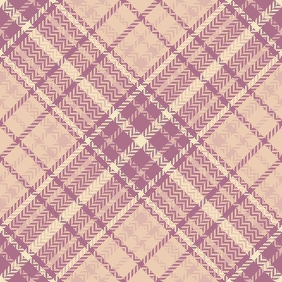 Tough tartan plaid background, quiet texture textile. Many check seamless fabric pattern in light and pink colors. vector