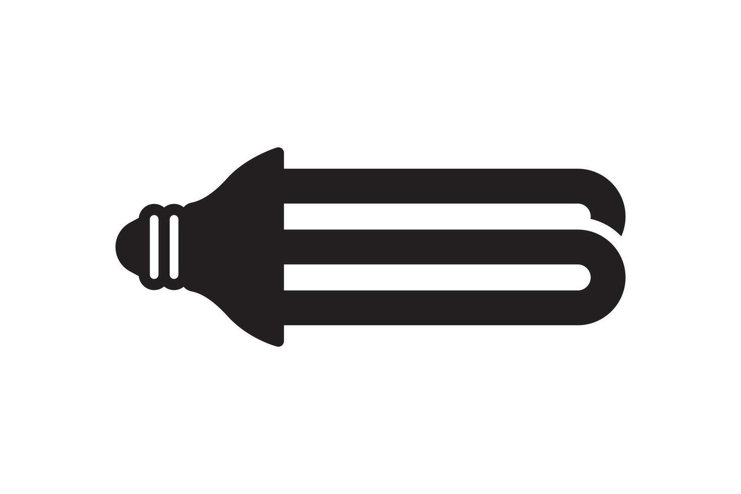Led lamp icon energy economy technology. Electric bulb power modern innovation. Smart home sign. vector