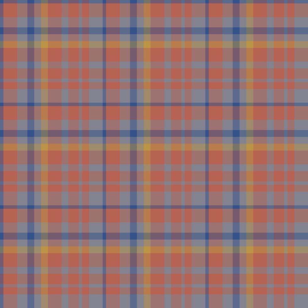 Plaid seamless pattern. background of textile ornament. Flat fabric design. vector