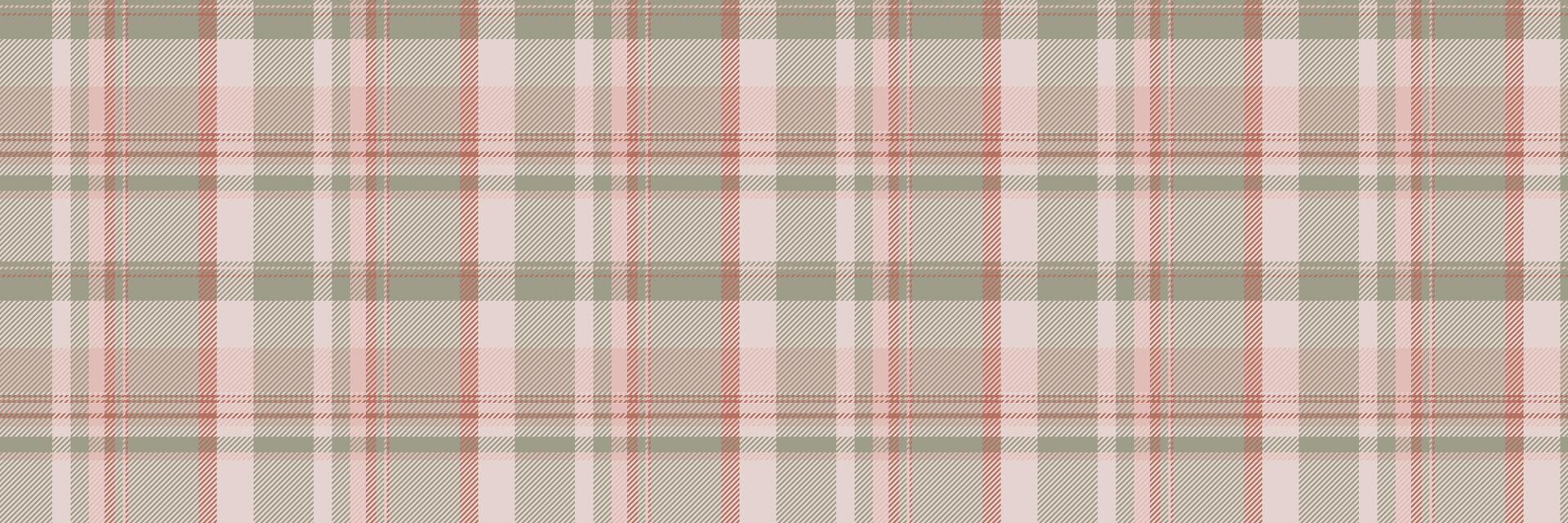 Track check texture , softness seamless textile fabric. Knot plaid pattern tartan background in light and pastel colors. vector