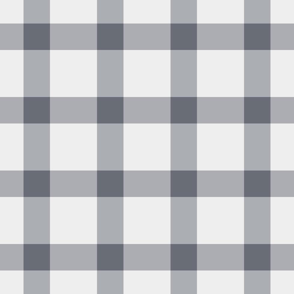 Pure textile pattern background, celebrate fabric tartan. Warp seamless texture check plaid in grey and white colors. vector