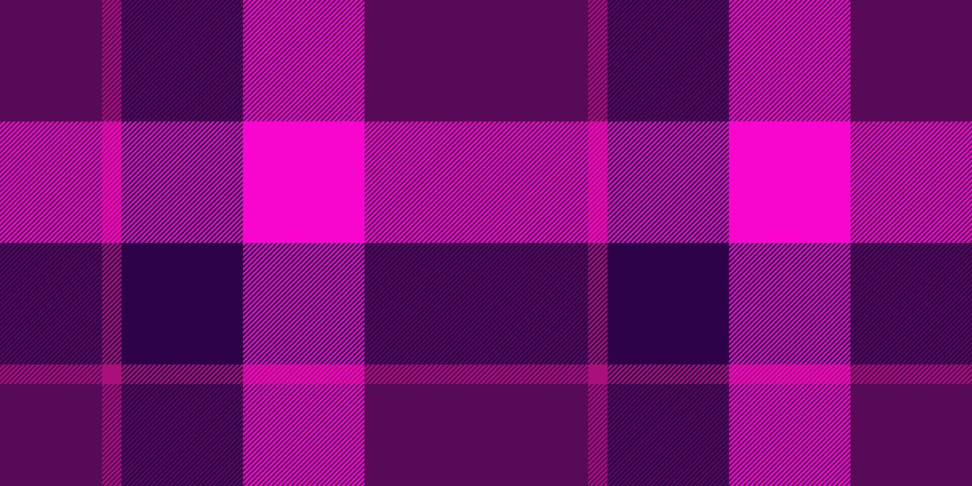 Tone texture check , mosaic textile tartan pattern. Greeting background seamless fabric plaid in purple and dark colors. vector