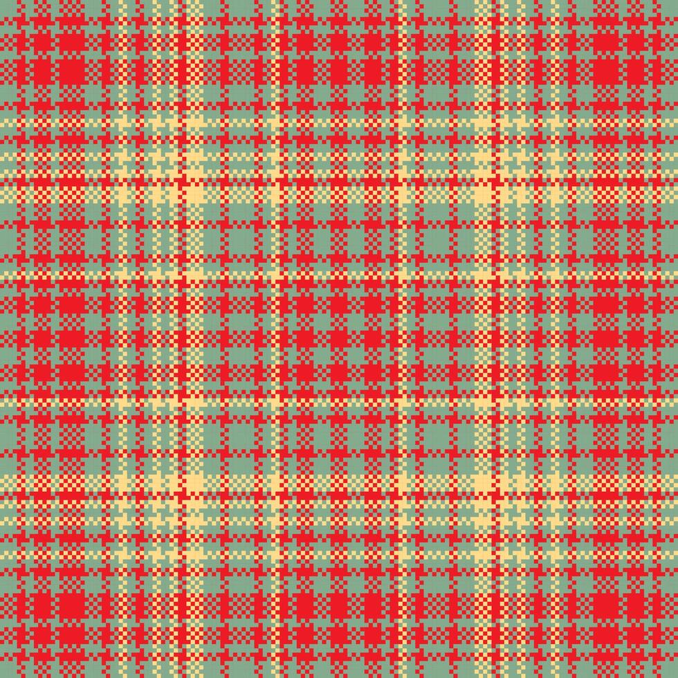 Tartan plaid pattern seamless. Print fabric texture. Check background. vector