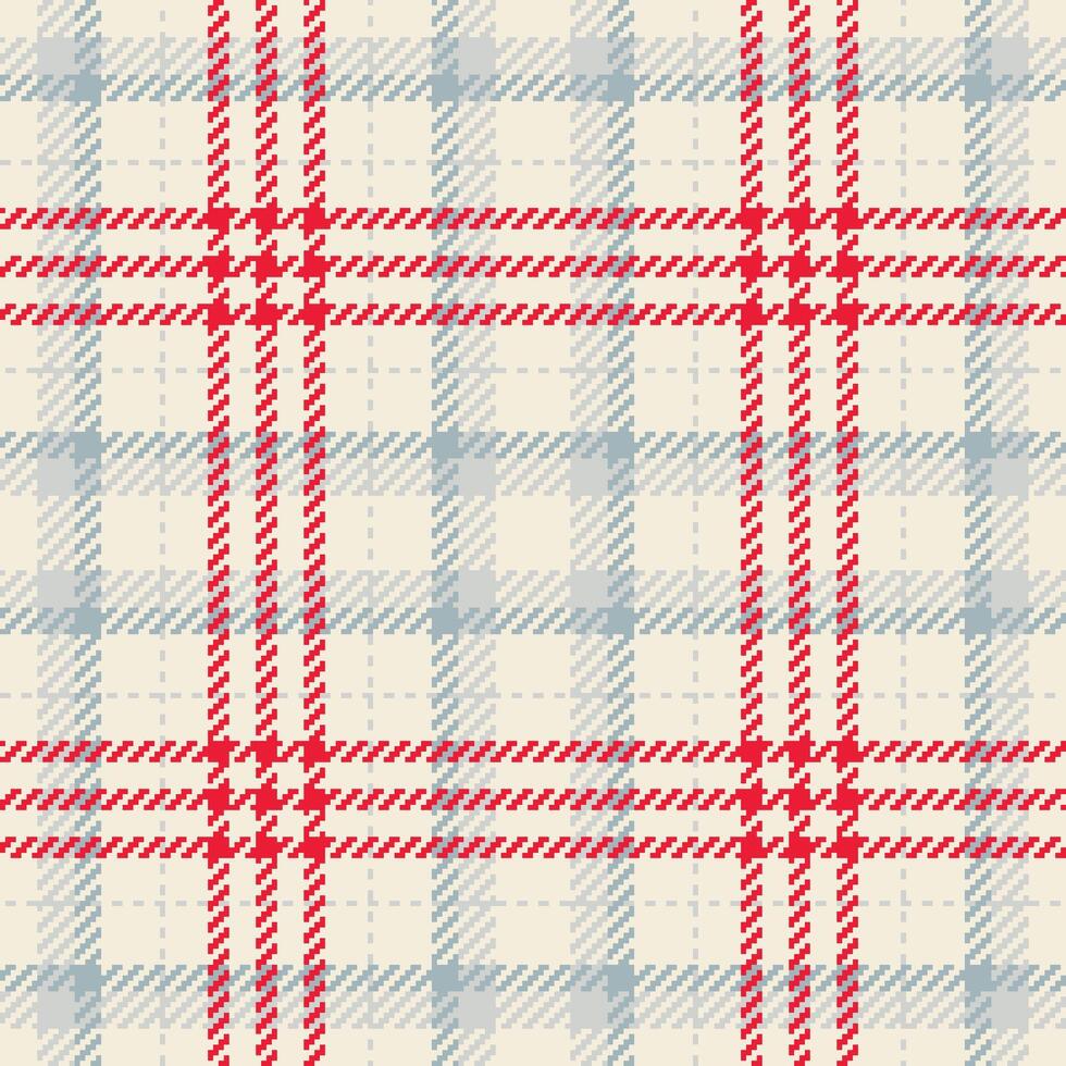 Easter plaid fabric seamless, luxury background check . Coloured textile texture pattern tartan in antique white and light gray colors. vector
