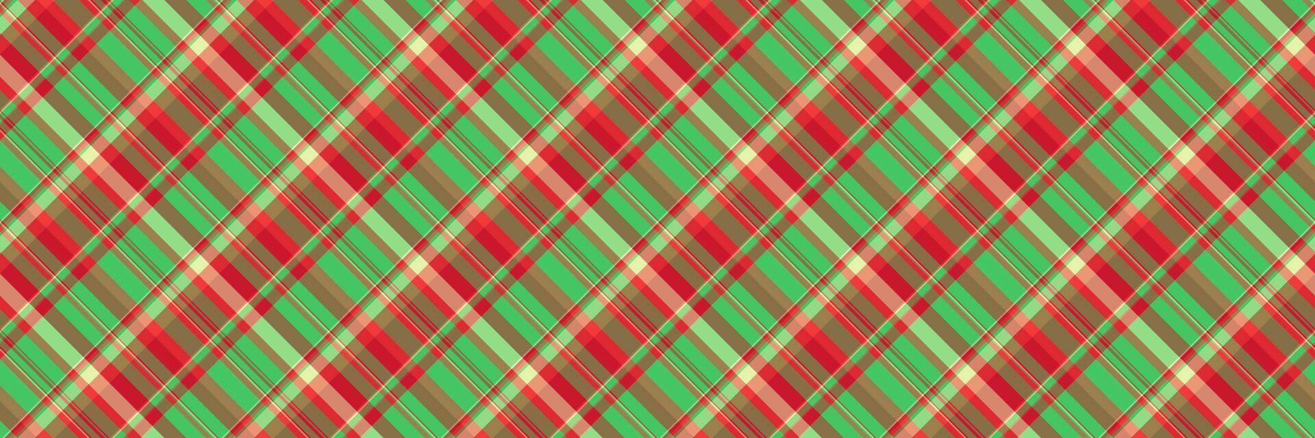 Classic fabric background tartan, textured seamless texture check. Everyday pattern textile plaid in amber and red colors. vector