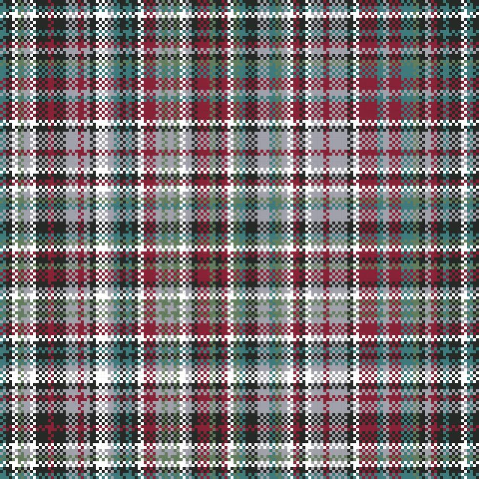 Tartan plaid pattern seamless. Print fabric texture. Check background. vector