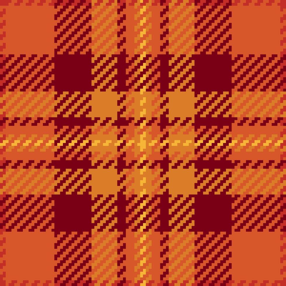 Textile design of textured plaid. Checkered fabric pattern swatch for shirt, dress, suit, wrapping paper print, invitation and gift card. vector