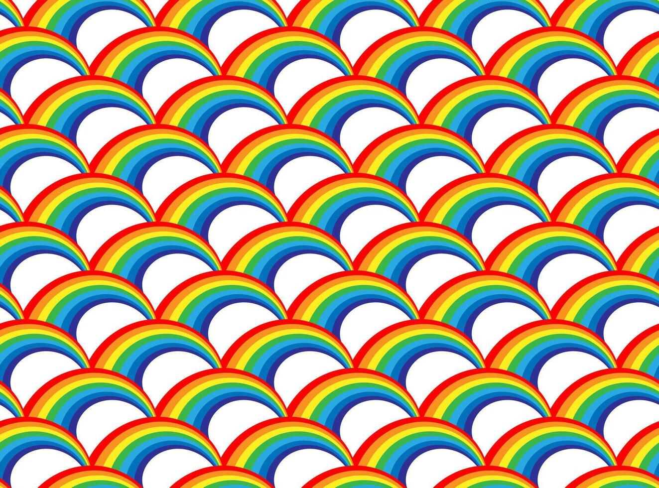 Rainbow pattern seamless. Colorful background texture design. Abstract cartoon stripes wallpaper. vector